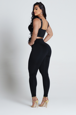 Calça  Pingente Preta