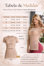 Blusa Fitness Comprimento Alongado Nude