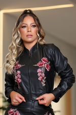 Jaqueta Courino Flores