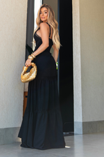 Vestido Longo Catarina Preto