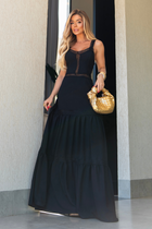 Vestido Longo Catarina Preto