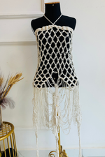 Saia Crochê Manual Handmade