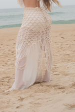 Saia Crochê Manual Handmade