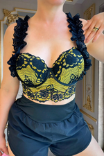 Top Croped 0/23 Dourado