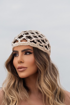 Head Piece Crochê Manual