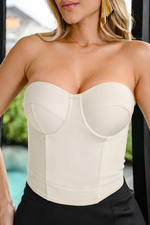 Corsett Estruturado Montaria Off White