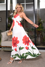 Vestido Estampado Plissado 03