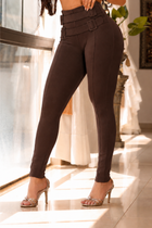 Calça Modeladora  Com Cinto Removivel