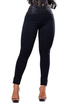 Calça Feminina Cintura  Alta  Zero Transparência