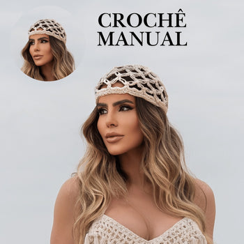 Head Piece Crochê Manual