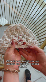 Head Piece Crochê Manual