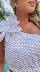 Conjunto Broche Removível Branco