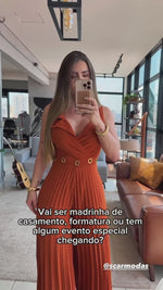 Macacão Georgia Terra Cota